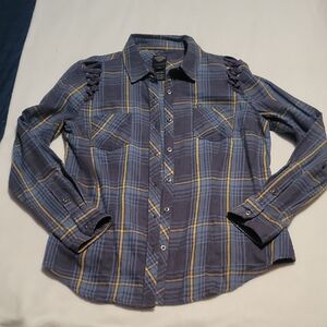 Harley Davidson Flannel Top